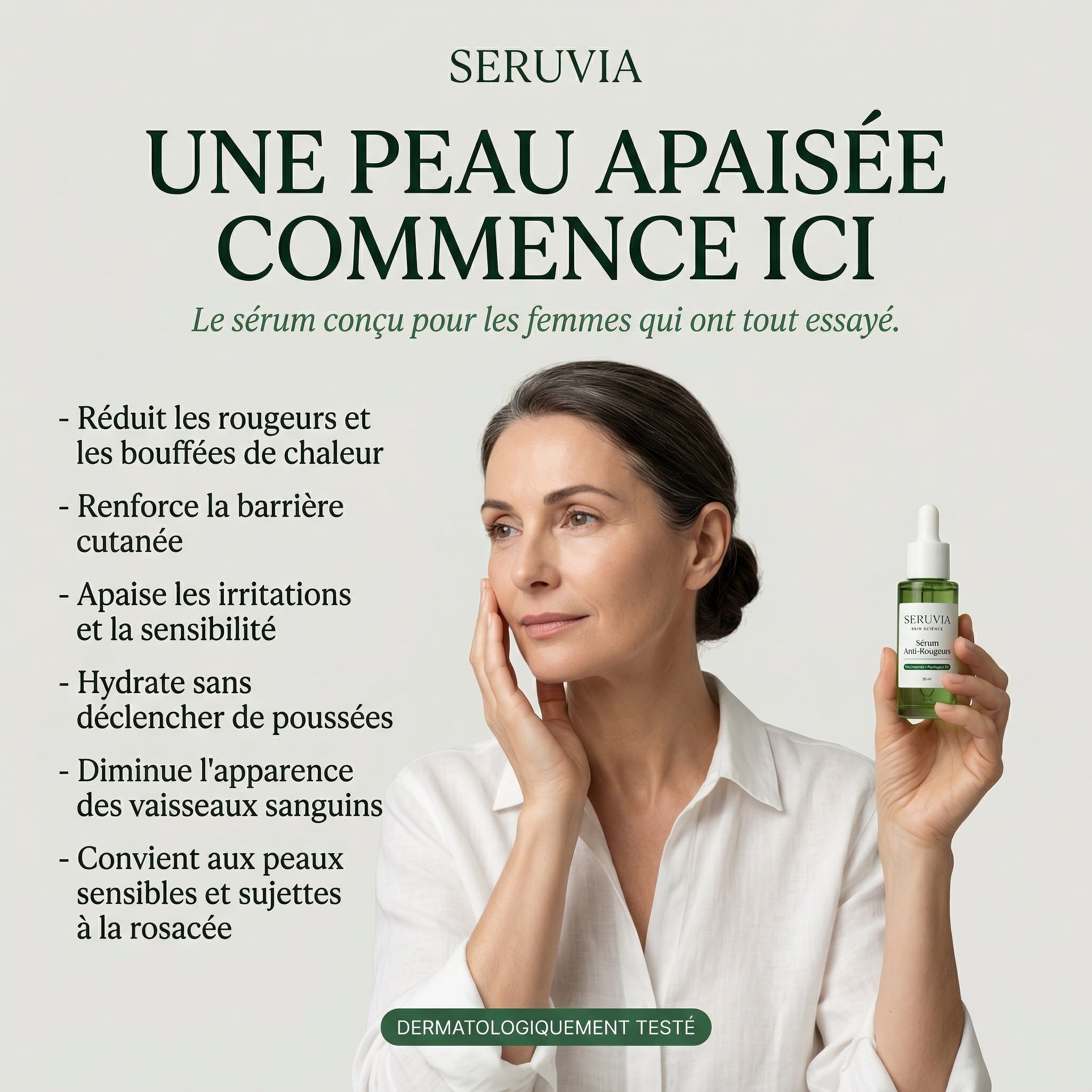 Seruvia Sérum Anti-Rougeurs