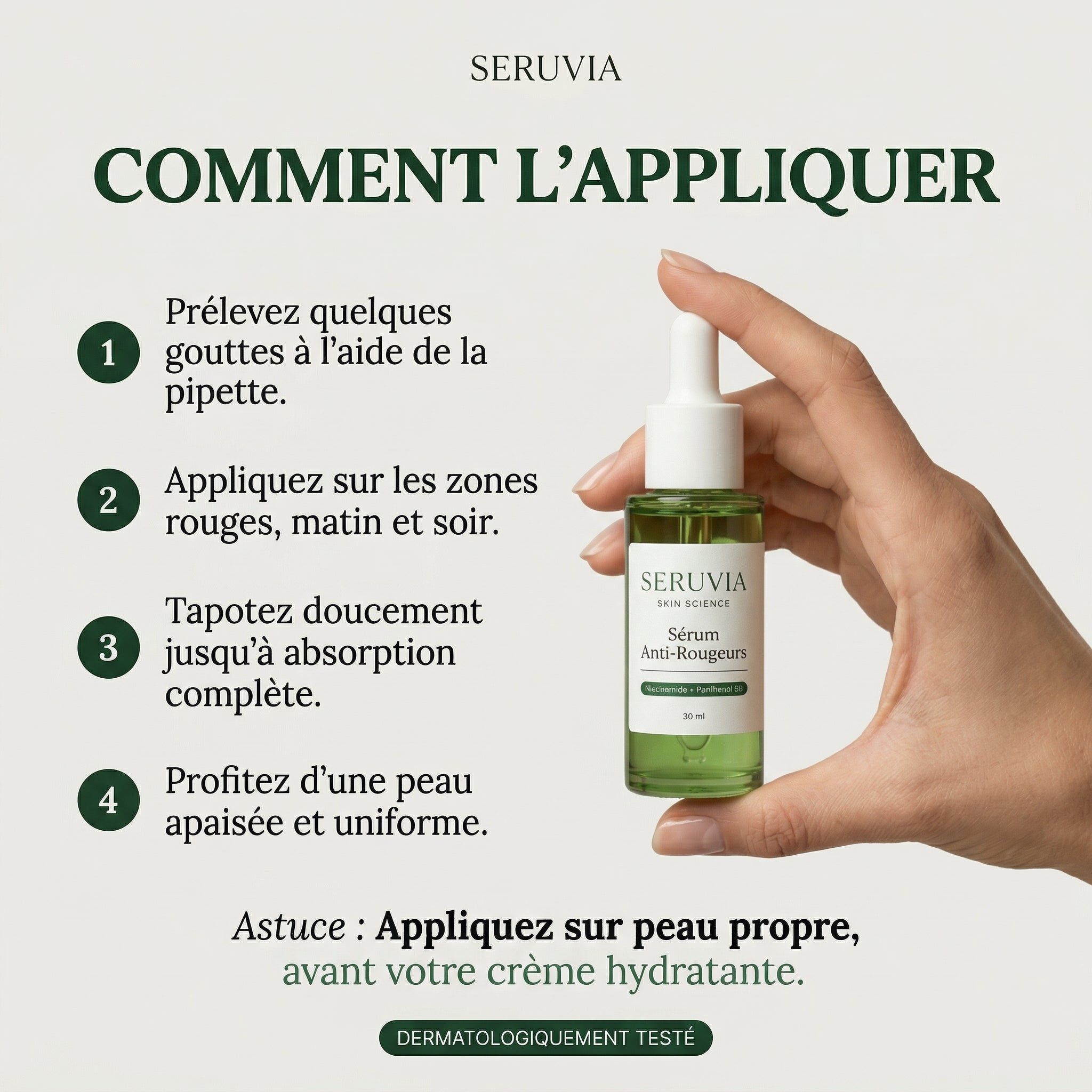 Seruvia Sérum Anti-Rougeurs